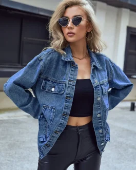 Autumn and Winter Trendy Loose and Versatile Fashion Jacket