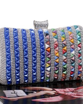 New Diamond-Studded Ladies High End Banquet  Evening Dress Bag Clutche