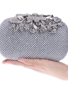 Women’s European And American Luxury Portable Diamond Banquet Evening Dress Bag