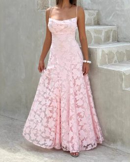 Ethereal Romance Jacquard Solid Slim Backless Strapless Elegant long Evening Dress Special Occasion Gown