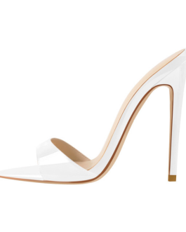 Women’s Fashion Sandals Elegant Open-Toe Stiletto Mules